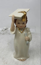 Load image into Gallery viewer, Lenox Graduation Girl Cap Diploma Collectible Porcelain Decor Figurine