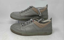 Load image into Gallery viewer, Del Toro Mens Gray Leather Low Top Lace-Up Sneaker Shoes Size 12
