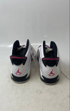 Load image into Gallery viewer, Nike Girls Air Jordan 6 Retro 543390-127 White Purple Sneaker Shoes Size 6Y