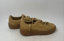 Load image into Gallery viewer, Puma Womens Suede Platform SD 364718-01 Brown Lace-Up Sneakers Shoes Size 7.5