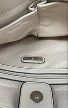 Load image into Gallery viewer, Rosetti Womens Beige Leather Inner Pocket Braided Double Handle Shoulder Bag