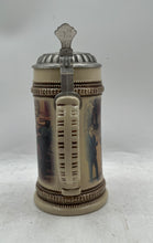 Load image into Gallery viewer, Tavern Scene Limited Edition 1999 Ceramic German Beer Stein w/ Metal Lid