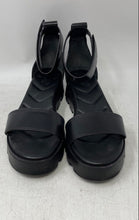 Load image into Gallery viewer, Franco Sarto Womens Urbana Black Leather Open Toe Ankle Strap Sandals Size 9M