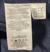 Load image into Gallery viewer, Brooks Brothers Mens Dark Blue Short Sleeve Collared Button-Up Shirt Size M