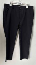 Load image into Gallery viewer, Banana Republic Mens Black Flat Front Pockets Skinny Leg Dress Pants Size 36x30