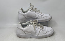 Load image into Gallery viewer, Nike Womens Ebernon Low White Leather Lace-Up Low Top Sneaker Shoes Size 7.5