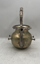 Load image into Gallery viewer, Vintage Silver On Copper Silver-Tone Collectible Tea Pot Kettle With Handle