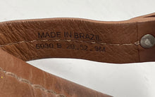 Load image into Gallery viewer, Authentic Tory Burch Womens Miller Brown Leather Thong Sandals Size 9M Damaged