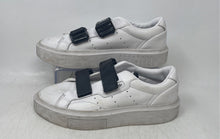 Load image into Gallery viewer, Adidas Womens Sleek Super EF1900 White Black Hook And Loop Sneaker Shoes Size 7