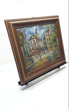 Load image into Gallery viewer, Parisian Street Scene Decorative Wall Art Oil On Canvas Painting
