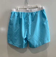 Load image into Gallery viewer, Hugo Boss Mens Starfish Turquoise Mesh Lined White Drawstring Swim Shorts Size L