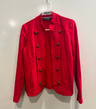 Load image into Gallery viewer, Tommy Hilfiger Womens Red Long Sleeve Regular Fit Open Front Jacket Size S
