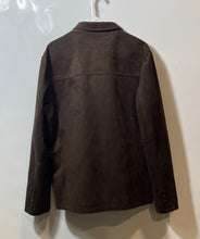 Load image into Gallery viewer, EGA Emporio Mens Brown Long Sleeve Button Front Patch Pockets Jacket Size Large