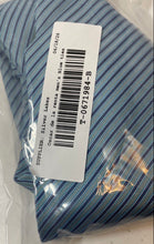 Load image into Gallery viewer, Oscar De La Renta Mens Blue Striped Printed Adjustable Pointed Tie