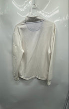 Load image into Gallery viewer, DKNY Mens White Long Sleeve Quarter-Zip Pullover Sweater Size Large