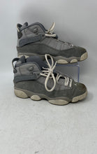 Load image into Gallery viewer, Nike Boys Air Jordan 6 Rings 323419-014 Gray Lace-Up Sneaker Shoes Size 4Y