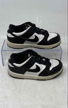Load image into Gallery viewer, Nike Kids Dunk Low Retro White Black Low Top Slip-On Sneaker Shoes Size 10C