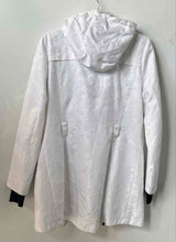 Load image into Gallery viewer, Michael Kors Womens White Long Sleeve Full-Zip Anorak Jacket Size M Missing Belt