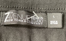 Load image into Gallery viewer, 7th Avenue Design Studio New York & Company Womens Black Chino Shorts Size L
