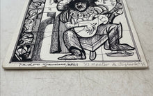 Load image into Gallery viewer, Pedro Francisco El Mester De Juglaria Black White Artwork Signed Painting