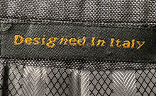 Load image into Gallery viewer, Vinci Mens Gray Striped Notched One Button Blazer & Pants 2 Piece Suit Set 32R