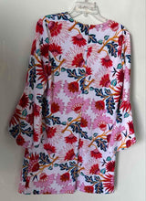 Load image into Gallery viewer, Tahari Womens Multicolor Floral 3/4 Sleeve Knee Length A-Line Dress Size 6