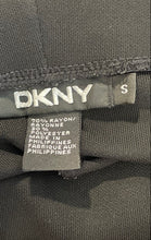 Load image into Gallery viewer, DKNY Womens Black Flat Front Wide-Leg Pull-On Trouser Pants Size Small