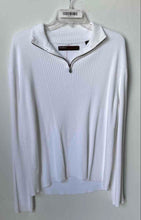 Load image into Gallery viewer, Perry Ellis Mens Off White Long Sleeve Pullover Sweater Size Large