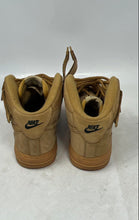 Load image into Gallery viewer, Nike Boys Air Force 1 Mid 07 Brown Round Toe Lace-Up Sneakers Shoes Size 3Y