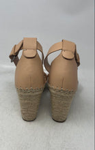 Load image into Gallery viewer, Dolce Vita Womens Nilton Peach Brown Wedge Heel Espadrille Sandals Shoes Sz 9.5