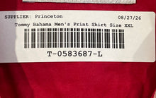 Load image into Gallery viewer, Tommy Bahama Mens Red White Pineapple Print Pima Cotton Button-Up Shirt Size XXL