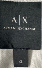 Load image into Gallery viewer, Armani Exchange Mens White Cotton Short Sleeve Collared Polo Shirt Size XL