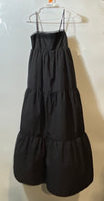 Load image into Gallery viewer, Zara Womens Black Sleeveless Collarless Square Neck Pullover Maxi Dress Size XS