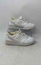 Load image into Gallery viewer, New Balance Unisex 550 BBW550BK White Lace-Up Sneaker Shoes Size M4.5 W6 B