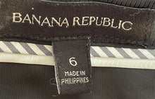 Load image into Gallery viewer, Banana Republic Womens Black Flat Front Slash Pockets Ankle Pants Size 6