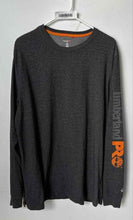 Load image into Gallery viewer, Timberland Mens Dark Gray Long Sleeve Round Neck Pullover T-Shirt Size L