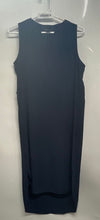 Load image into Gallery viewer, White House Black Market Womens Black Sleeveless Round Neck A-Line Dress Size S