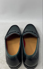 Load image into Gallery viewer, Cvepval Mens Dark Green Leather Slip-On Low Top Loafer Shoes Size EUR 46