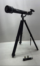 Load image into Gallery viewer, Polaris By Meade 60AZ-M Black Coated Optics Stargazing Telescope w/ Tripod Stand