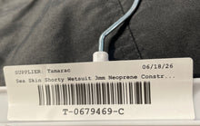 Load image into Gallery viewer, Sportina Womens Black 3mm Neoprene Construction Zipper Wetsuit Snow Pants Size 8