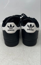 Load image into Gallery viewer, Adidas Mens Originals Superstar White Black Low Top Lace-Up Sneaker Shoes Size 7