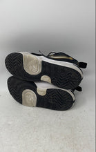 Load image into Gallery viewer, Nike Boys Team Hustle D 11 Black Gold Hook & Loop Sneaker Shoes Size 2.5Y