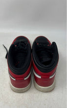 Load image into Gallery viewer, Nike Boys Air Jordan 1 Mid DQ8423-061 Red Black Athletic Sneaker Shoes Size 6Y