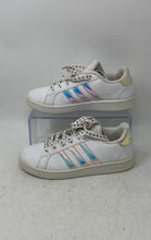Load image into Gallery viewer, Adidas Boys Grand Court FW1274 White Lace-Up Low Top Sneakers Shoes Size 3.5