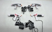 Load image into Gallery viewer, Lot Of 4 Laser X White Laser Tag Blaster Guns With Gaming Vest Not Tested