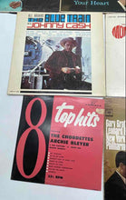 Load image into Gallery viewer, Lot Of 10 Pcs Assorted Mixed Variety Vinyl Records In Cardboard Sleeves