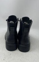 Load image into Gallery viewer, Abeo Womens Vista Lace Black Leather Round Toe Lace-Up Ankle Booties Size 9