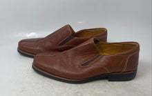 Load image into Gallery viewer, Sandro Moscoloni Mens Brown Leather Low Top Slip-On Loafer Shoes Size 12