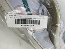 Load image into Gallery viewer, Authentic Nike Girls Dunk Low FD1228-002 White Pink Green Sneakers Shoes Size 2Y