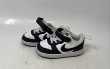 Load image into Gallery viewer, Nike Baby Court Borough Low Recraft DV5458-131 White Black Sneaker Shoes Size 7C